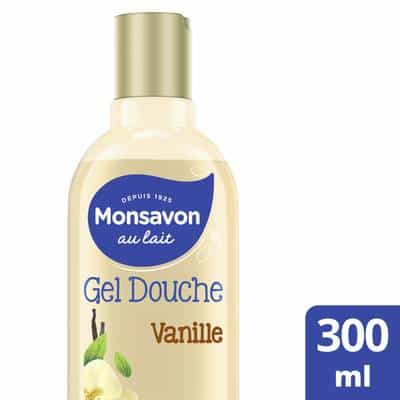 Livraison à domicile Monsavon Gel Douche lait & amande douce, 300ml