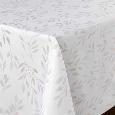 Nappe rectangulaire, crème, 144-42