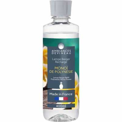 Lampe Berger Diffuseur De Parfum En Porcelaine – Fond Jaune à Décor Floral, Made In France