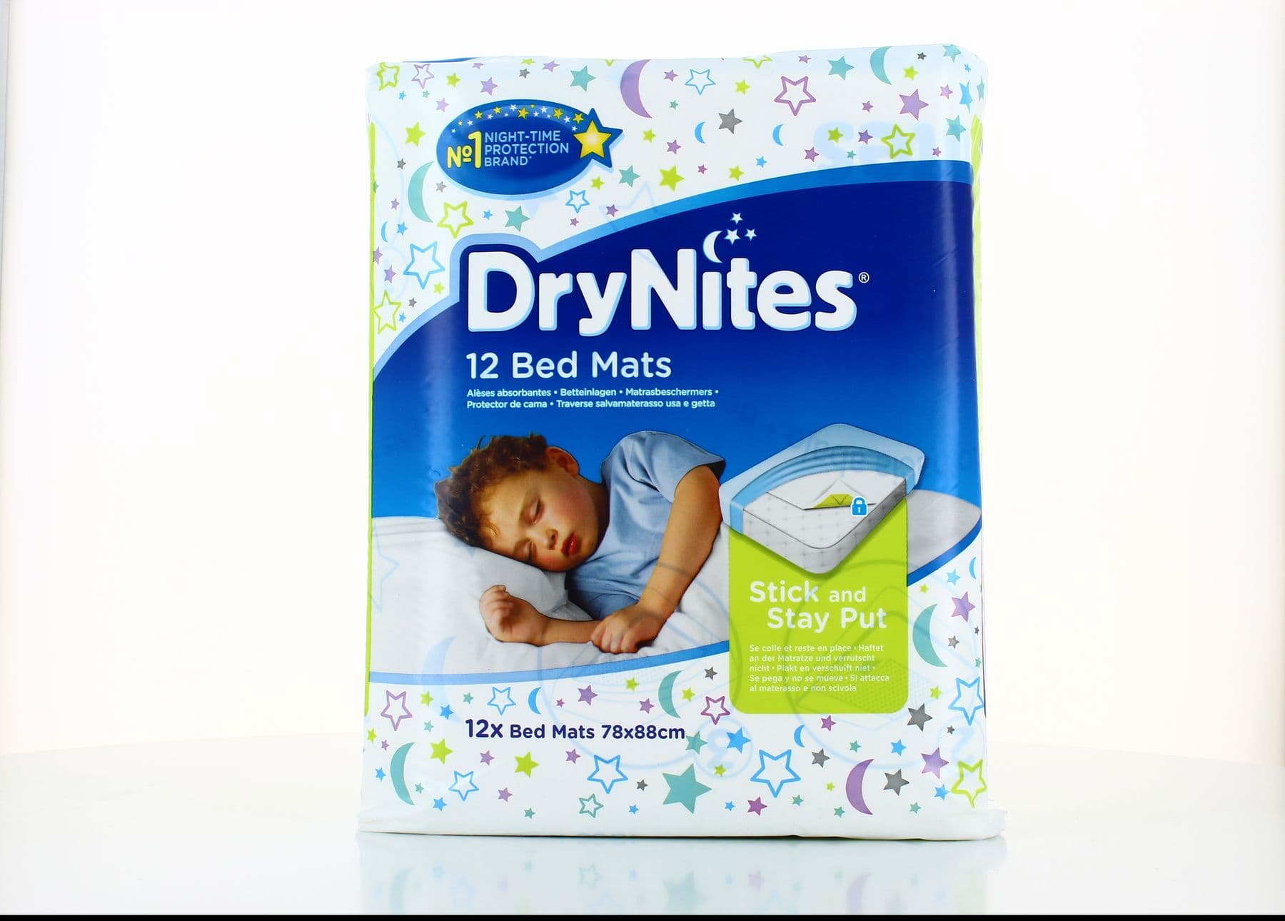 Huggies Dry Nites Alèses absorbantes jetables 78 x 88 cm, 12 alèses