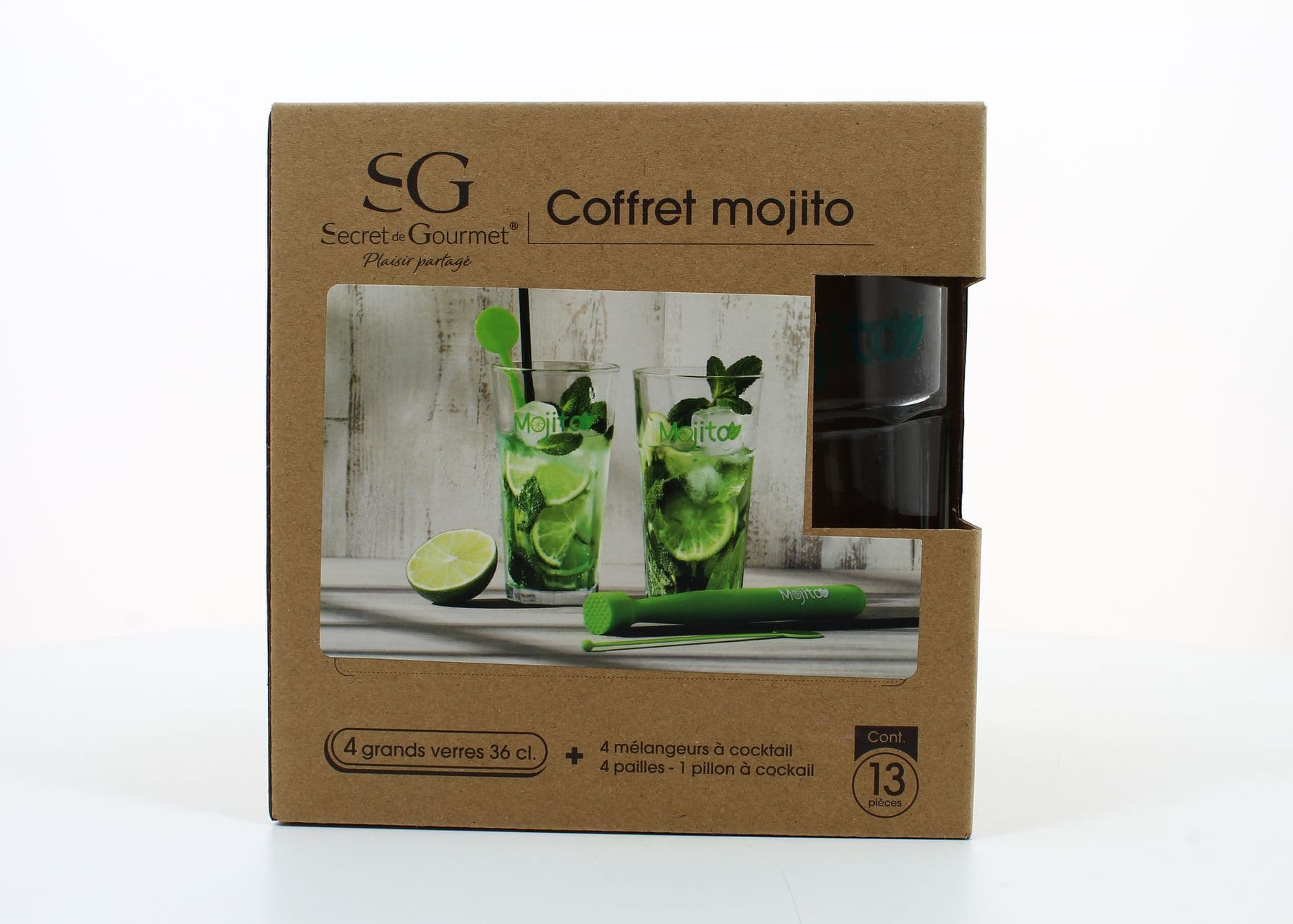Coffret Sirops Cocktails - 5 Saveurs Indispensables à Shaker