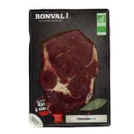 Bonval Entrecôte de Boeuf Bio, environ 250g