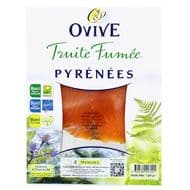 Ovive Truite Fumée des Pyrénées, 4 tranches - 120g