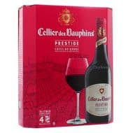 Côtes du Rhône rouge AOC Cellier des Dauphins 13.5°, Bag in box 3L