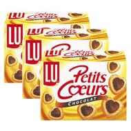 Petits Coeurs Chocolat, Lot de 3x125g
