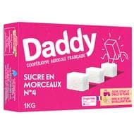 Daddy Sucre en morceaux n°4, 1kg