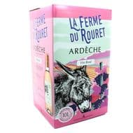 Ardéche rosé IGP Les Vignerons Ardechois 12.5°, Bag in box 10L
