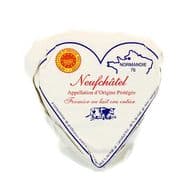 Les Petites Laiteries Neufchatel Fermier AOP - Lait de vache cru, 200g