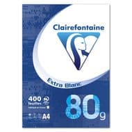 Clairefontaine Ramette de papier A4 21x29,7 cm papier 80 g/m², 400  feuilles