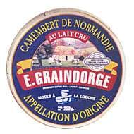 Graindorge Camembert AOP de Normandie au lait cru, 250g