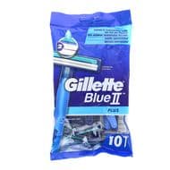 Gillette Blue 2 Rasoirs jetables - Blue II Plus, 10 pièces