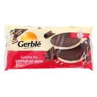 Gerblé 8 Galettes de riz au chocolat noir, 130g