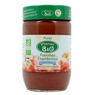 Planet Bio Purée pomme framboise bio sans sucres ajoutés, 630g