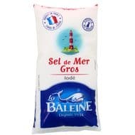 La Baleine Gros sel iodé, 1kg