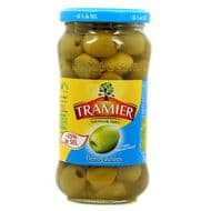 Tramier Olives vertes dénoyautées -25% de sel en moins, 160g