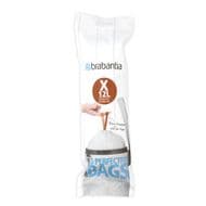 Brabantia Sacs poubelle 10-12L - Taille X, 20 sacs de 10-12L - Taille X