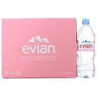 Evian Eau minérale naturelle, 12x1L