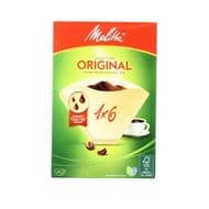 Melitta Filtres 1X6 brun label FSC