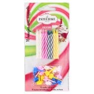 La Patelière Bougies anniversaire avec supports, 16 Bougies