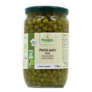 Priméal Petits pois bio fins Origine France, 720ml