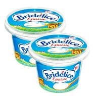 Bridélice Crème Fraiche 15% Mg Légère Epaisse, Lot de 2x20cl