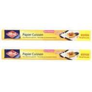 Albal Papier cuisson anti-adhérent, Lot de 2x8 m