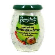 Bénédicta Sauce spéciale Pommes de terre Crème fraîche de Normandie et Ciboulette, 260g