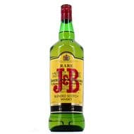 J and B Blended scotch whisky 40°, 1L