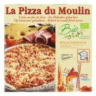 La Pizza du Moulin Pizza bio Epaule emmental cuite au feu de bois, 360g