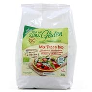 Ma Vie Sans Gluten Mix Farine et Févule Pizza Bio sans gluten, 350g