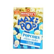Menguy's Pop corn pour micro-ondes salé, 3x92g