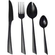 Jean Dubost Ménagère delta black, 16 pièces