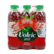 Volvic Eau au jus de fraise, 6x50cl