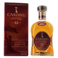 Cardhu Scotch whisky single malt 12 ans 40°, 70cl