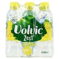Volvic Zest Aromatisée zest de citron, 6x50cl
