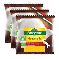 Bonneterre Mozzarella bio, 125g