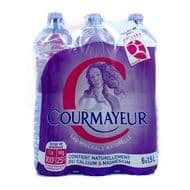 Courmayeur Eau minérale naturelle, 6x1,5L