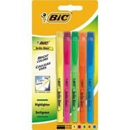 Bic Surligneurs Brite Liner couleurs assorties, 5  surligneurs