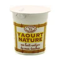 Ferme de Viltain Yaourt Nature au Lait Entier (ne pas afficher), 125g