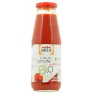 Sacla Purée de tomate Bio sans gluten, 680g