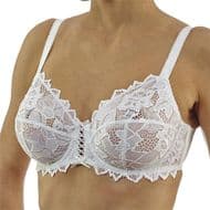 Sans Complexe Soutien Gorge T100E avec armature Blanc dentelle Arum Star