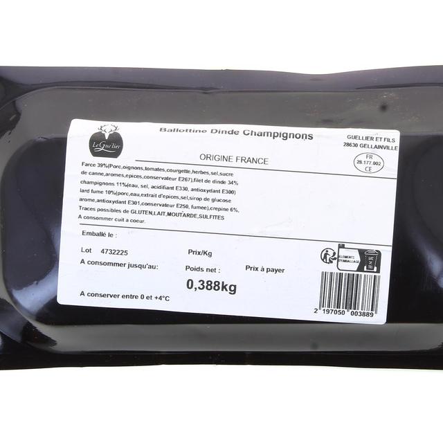 2197050000000 - Leguelier - Ballottine Dinde Champignons