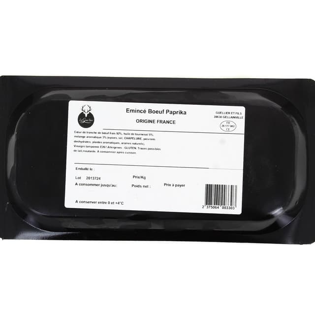  - Leguelier - Emincé de Boeuf mariné au Paprika