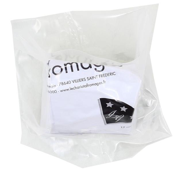  - Le Chariot à fromages, Artisan Fromager - Tomme à Lulu au basilic et baies roses - Lait de chèvre pasteurisé