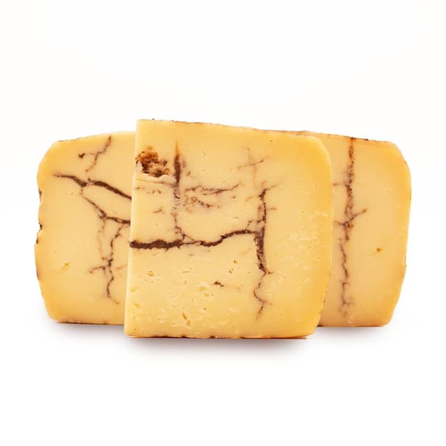  - Le Chariot à fromages, Artisan Fromager - Tomme de Brebis aux Truffes - Lait de brebis pasteurisé