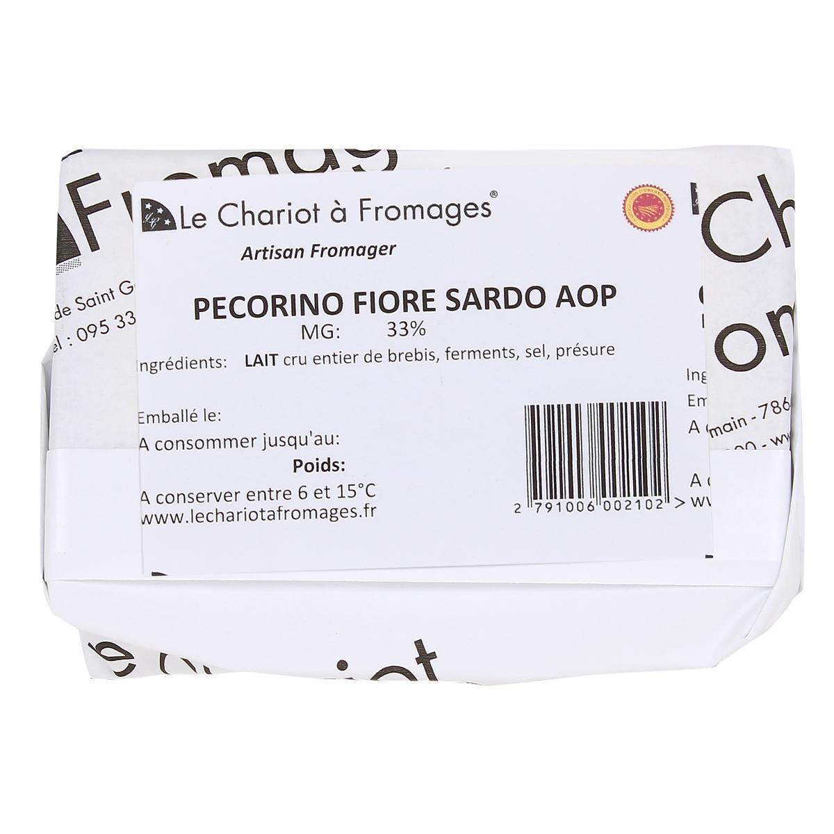 2791006000000 - Le Chariot à fromages, Artisan Fromager - Pécorino Fiore Sardo AOP - Lait de brebis cru