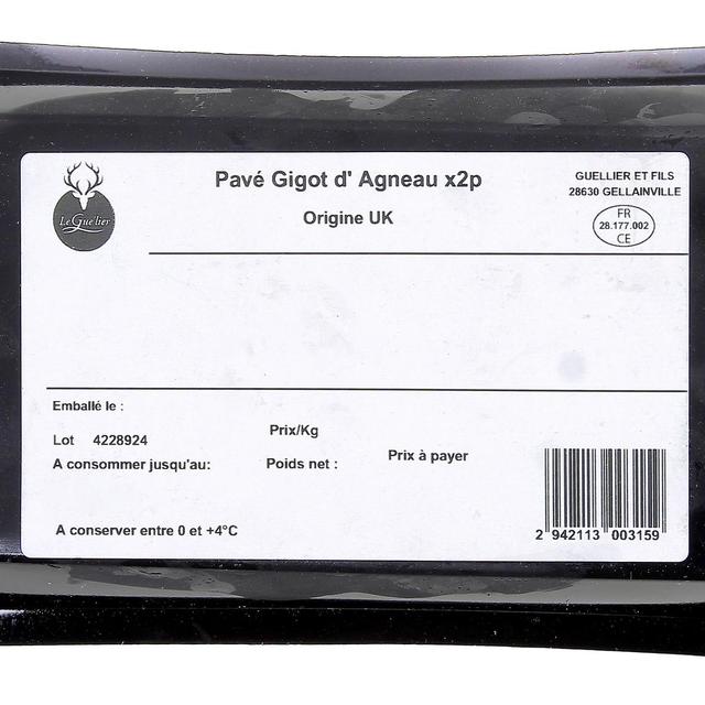  - Leguelier - Pavé de Gigot d'Agneau