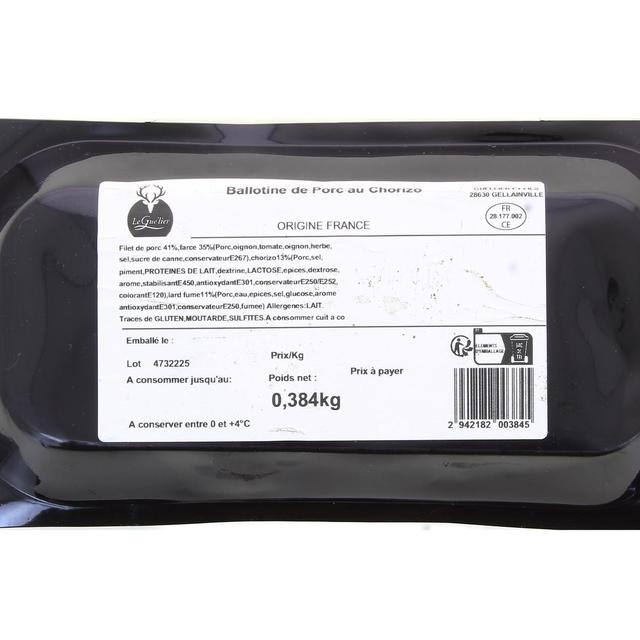  - Leguelier - Ballottine de Porc au Chorizo