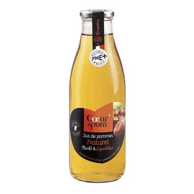 3760195900000 - Coeur de pom' - Pur jus pomme