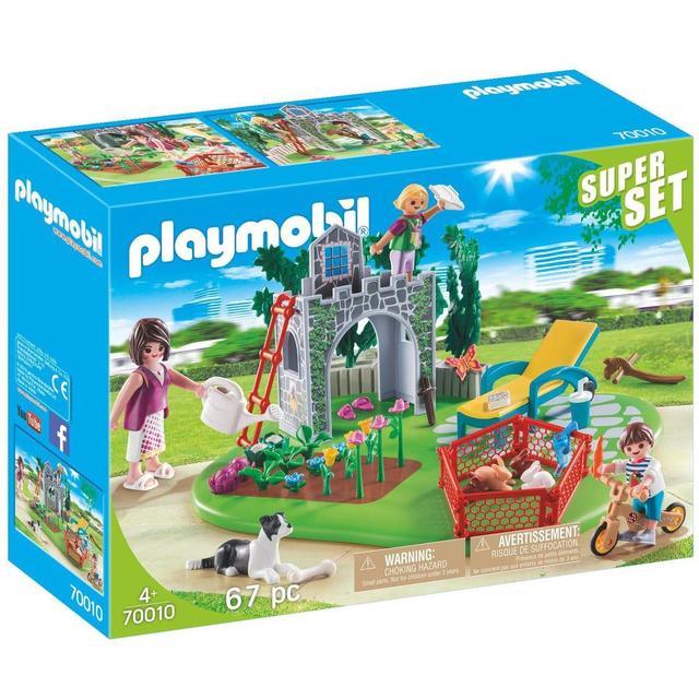 4008789700100 - PLAYMOBIL® City Life - SuperSet - Famille et jardin